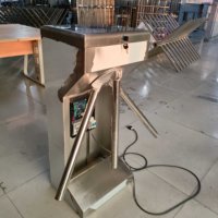 Torniquete Trípode para Control de Acceso en Gimnasios, Sistema de Barrera de Acero Inoxidable para Alto Tráfico