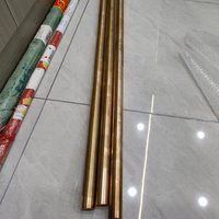 Barre ronde en cuivre C11600 C17200, matériau industriel, alliage de béryllium, barre en laiton, barre en bronze, barre en cuivre, barre de 3 pouces C110100 C12200 C14520