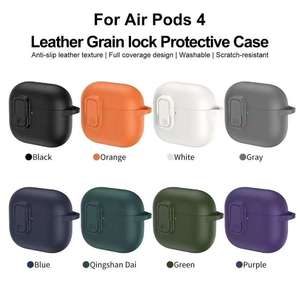 Fundas de Cuero Originales al por Mayor para Auriculares <span class=keywords><strong>Airpods</strong></span> 3 <span class=keywords><strong>2</strong></span> <span class=keywords><strong>Pro</strong></span>, Funda para <span class=keywords><strong>Airpods</strong></span> <span class=keywords><strong>Pro</strong></span> <span class=keywords><strong>2</strong></span> - Product Image 6