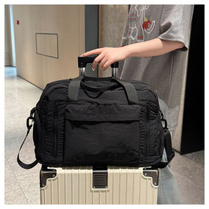 Large Capacity Men's Fitness Travel <b>Bag</b> <b>Wet</b> Dry Separation Handheld Shoe Compartment for Dry Storage Short Distance Travel <b>Bag</b> - Product Image 3