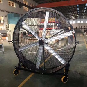 High Power Drum Fan The <b>Magnet</b> <b>Large</b> Iron Fan Movable Fan <b>Large</b> Floor Fans <b>Large</b> Air Volume Portable Fan - Product Image 5