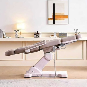 Cama Eléctrica de Belleza para Salón, Silla de Masaje Ajustable, Silla de Tratamiento Tapizada con Reposacabezas para Spa y Clínica - Product Image 3