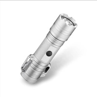 Briquets électroniques d'extérieur Camping Survival Rechargeable Usb Smart Waterproof Pocket Zinc Alloy Electric Arc Briquet