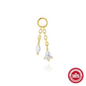EAR STACK SET Trendy 925 STERLING SILVER <b>EARRINGS</b> Hypoallergenic Mix and Match CARTILAGE <b>EARRINGS</b> for Multiple <b>Piercings</b> Women - Product Image 4