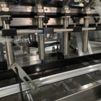 Machine de remplissage automatique de liquides, remplisseuse de bouteilles multi-usages pour divers liquides et pâtes dans l'industrie cosmétique et chimique quotidienne