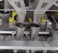 Machine d'emballage automatique HFFS pour sachets à soudure latérale 3/4 horizontale, pour pilules et comprimés, avec fonction de comptage