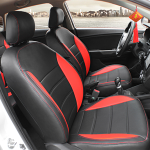 Fundas de Asiento de Coche Personalizadas de Cuero de Lujo Impermeables <span class=keywords><strong>para</strong></span> Todas las Estaciones EKR <span class=keywords><strong>para</strong></span> <span class=keywords><strong>Kia</strong></span> <span class=keywords><strong>Sportage</strong></span> - Product Image 4