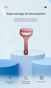 เครื่องนวดตัวขนาดเล็กแบบพกพา สะดวกสบาย ดีไซน์ทันสมัย รูปแบบแปรงพลาสติก - Product Image 3