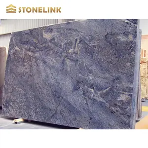 Losas de granito de piedra natural para decoración de villa, solución de una parada de granito azul de Bahía, iluminadas - Product Image 1