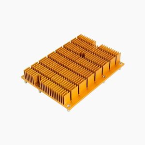 Taiwan OEM/ODM Profils en aluminium extrudé passifs de bonne qualité 6061 6063 Matériel de dissipateur thermique premium Anodisé/Peint en poudre - Product Image 1