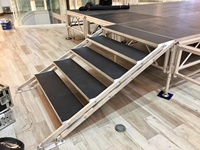 Portable extérieur 4ftx8ft aluminium verre treillis Table 1.22*2.44m carré TUV certifié Triangle événements voiture spectacles en alliage d'aluminium