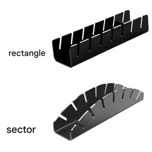 ขาตั้งหมวกเบสบอลมี7รู, ชั้นวางหมวกอะคริลิคใสทนทานสำหรับจัดเก็บและตกแต่งบ้านตู้เสื้อผ้า - Product Image 4