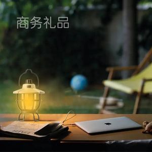 Lanterne de camping à batterie rechargeable, lumière blanche chaude, pour utilisation en camping en plein air - Product Image 4