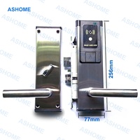 Cerradura Inteligente de Madera para Hotel, Sistema de Gestión de Cerraduras, Tarjeta de Seguridad para Airbnb, Llave Digital, Cerradura de Acero Inoxidable para Hotel