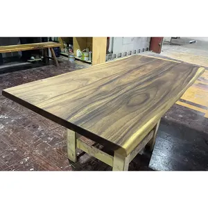 6*3 feet Nam Mỹ walnut bàn gỗ Tops tùy chỉnh rắn gỗ Countertop