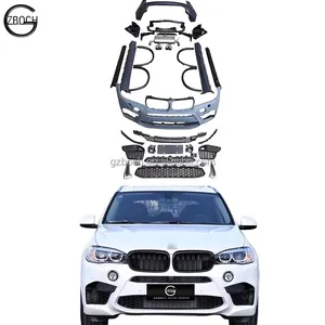 Kit de carrocería para BMW <span class=keywords><strong>X5</strong></span>, F15, F85, mejora X5M, faldón lateral para parachoques de coche, rueda de escape, arco de ventilación, venta al por mayor, <span class=keywords><strong>2012</strong></span> + - Product Image 1