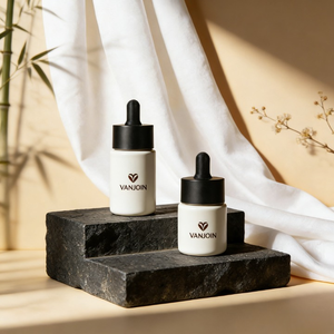 Botella de Vidrio Esmerilado Degradado de Lujo con Gotero, 30 ml, <span class=keywords><strong>Color</strong></span> Rosa <span class=keywords><strong>Pastel</strong></span> Macaron, para Suero, Aceite Capilar, Cuidado de la Piel, Envase Cosmético - Product Image 2