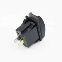Chargeur rapide 12V/24V pour voiture, bateau, double prise USB, chargeur USB 4.2A, style interrupteur à bascule
