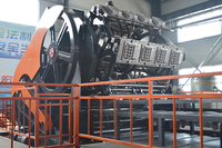 Machine à plateaux d'œufs en papier à double alvéoles rotative pour distributeur ou revendeur de produits en papier en carton d'œufs des Pays-Bas