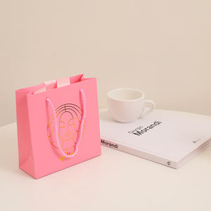 Wholesale Design Printed Shopping Gift Packaging <b>Paper</b> <b>Bag</b> with Customized logo Luxury Black Retail <b>Paper</b> <b>Bag</b> for Gifts - Product Image 2