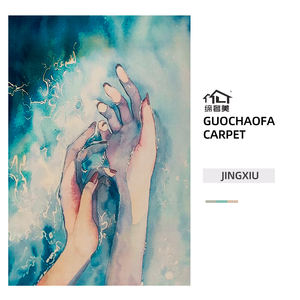 Nouveau tapis Dsermer de style National Tide, tapis décoratif mural bidimensionnel pour salon, art et mode - Product Image 4