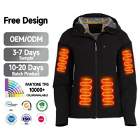 Veste chauffante amovible haut de gamme pour homme, veste chauffante respirante, alimentée par USB, veste d'extérieur pour les loisirs quotidiens avec fermeture éclair
