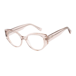 Wholesale Manufacturers Hot Selling Custom logo Fashion Acetate <b>Frames</b> Cat Eye Optical <b>Frames</b> Decoration <b>Eyeglasses</b> GL6633 - Product Image 4