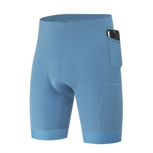 Pantaloncini da <span class=keywords><strong>ciclismo</strong></span> reversibili da uomo e <span class=keywords><strong>donna</strong></span> mezze pantaloni in spugna 3D cuscini per sedili con cerniera taglie forti ad asciugatura rapida - Product Image 5
