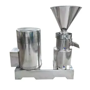 Customized grinding production of peanut butter sesame sauce chili sauce stainless steel large colloid mill fully automatic