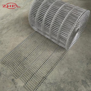 Bande transporteuse en acier de qualité supérieure pour boissons, courbe, 110 V, petite, 200 mm x 1500 mm - Product Image 2