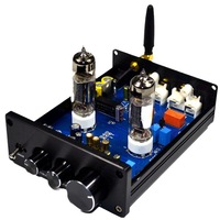 Audiophile HIFI Préamplificateur à lampes 6J5 QCC3034 pour BT 5.1 Amplificateur domestique sans fil avec préampli de réglage des basses et des aigus