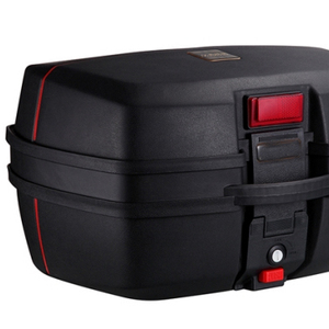 OHHO 32L PP+PC Top Case Box Bike Rear Plastic Storage Trunk Case Motorcycle Tail Box