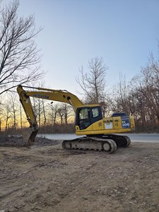 Excavatrice sur chenilles hydraulique Komatsu PC200/PC200-8/PC200-6/PC200-7 de 20 tonnes, d'occasion, en bon état - Product Image 5
