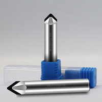 Outils de gravure au diamant CNC Palton 6 mm 10 mm 120 degrés PCD V pour la sculpture de pierre sur granit et marbre, personnalisable ODM OEM