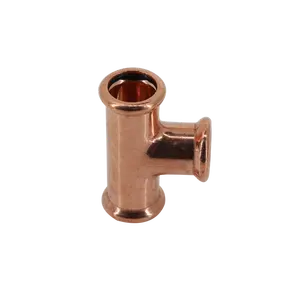 Copper Press Fitting Coupling Reducer Elbow For Plumbing Pipe Fittings HVAC M-profile WRAS Factory Wholesale Press Fittings