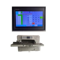 Système de contrôle informatisé intelligent pour machine de découpe de papier hydraulique, moteur, capacité de production de 50 m/min pour carton ondulé