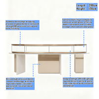 Luxuriöses Schmuckgeschäft Gesamtes Innendesign Maßgefertigter Schmuck-Kiosk Vitrine Einzelhandelsgeschäft Schmuckladendesign LED-Beleuchtung