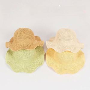 <span class=keywords><strong>Sombrero</strong></span> de <span class=keywords><strong>Paja</strong></span> con Puntos de Colores y Decoración de Lazo para Niña, Venta al por Mayor - Product Image 2