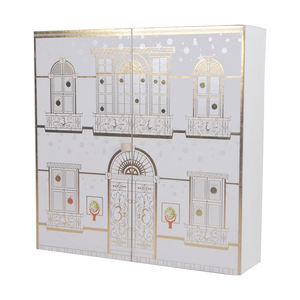 Caja de Calendario de Adviento Personalizable de Papel de Arte con Acabado Mate y Bajo MOQ para Regalos de Cuidado de la Piel, Champú, Crema Facial y UV - Product Image 1