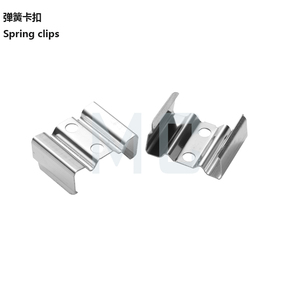 Perfil de alumínio led aberto 1000*40*26, canal em u de alumínio com perfil embutido de flange para listras de led com clipes de mola - Product Image 5