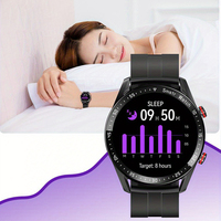 Jam Tangan Pintar LCD Relogio Gelang Jam Tangan Pria Tahan Air Bahan Stainless Steel untuk Pria 2024