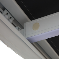 Auvents extérieurs motorisés rétractables automatiques modernes en alliage d'aluminium de haute qualité, personnalisés, durables et imperméables