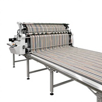 Machine automatique de découpe de tissu Blue Lotus 220V neuve avec moteur pour la production en série de tissus tricotés et de T-shirts en usine