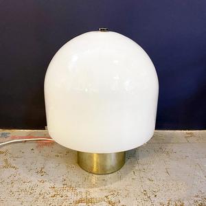 Minimalist Mushroom Table <b>Lamp</b> <b>Led</b> <b>Light</b> E27 Bulb Base Switch Control Nordic Style Home Decor Bedroom Study Ambient Lighting - Product Image 4