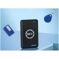 UID EM4305 T5577 étiquette 125KHz 13.56MHz programmeur porte-clés carte ID IC carte copieur IC EM NFC lecteur de carte à puce graveur RFID copieur