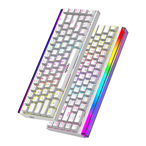 Clavier mécanique RAIKU GK68, 68 touches, éclairage RGB, câble détachable filaire pour jeux - Product Image 2