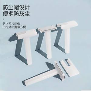 Rasoir jetable Yaji Pharmaceutical, lame en acier inoxydable, corps en plastique, pour la coupe des cheveux - Product Image 3