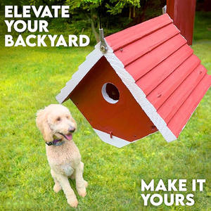 ไม้ซีดาร์แบบแขวนสำหรับ<span class=keywords><strong>บ้าน</strong></span>นกไก่กลางแจ้งสีฟ้าสำหรับตกแต่ง<span class=keywords><strong>บ้าน</strong></span>นกไก่ขนาดเล็กของขวัญสำหรับ<span class=keywords><strong>ปู่ย่า</strong></span>ตายายเฟอร์นิเจอร์สัตว์เลี้ยง - Product Image 5