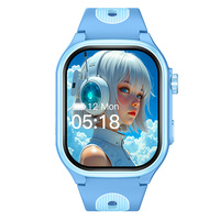 AS06 Android Smart Watch Cámara giratoria Videollamadas 2GB + 16GB Memoria 800mAh GPS Posicionamiento Niños 4G Reloj inteligente con tarjeta SIM