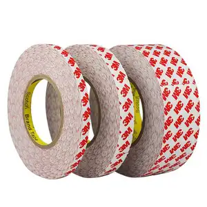 3M 55236 Double Sided Cotton Tape Permanent Seal High Strength Adhesive White Durable Base Acrylic Adhesive Tape